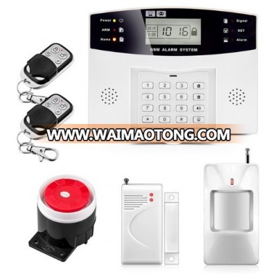 99 Wireless zones GSM Anti burglar PSTN Home Alarm Security System